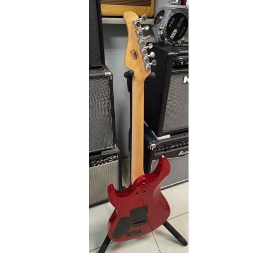 Cort G-Custom CRS электрогитара, цвет Cherry Red Sunburst