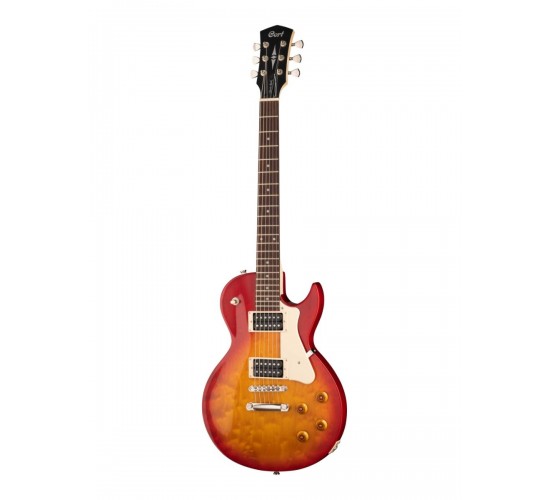 Cort CR100 CRS электрогитара, цвет Cherry Red Sunburst - красный санберст