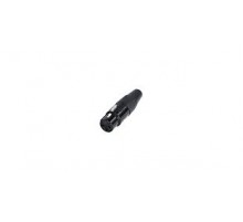 Rean RC3F-BAG кабельный разъем XLR 3-контактный female, черный корпус