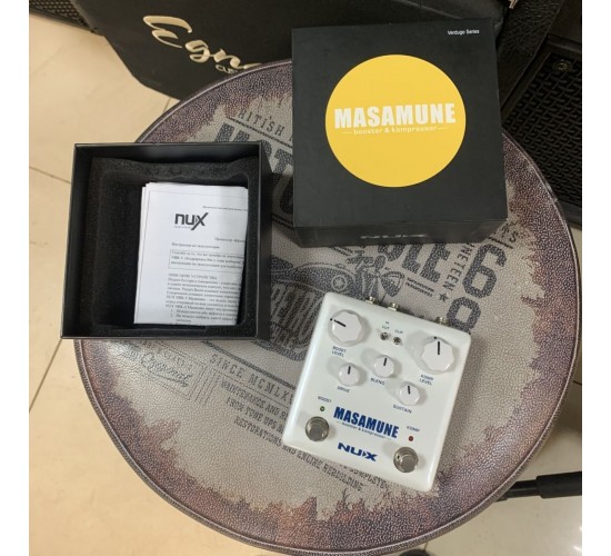 Nux NBK-5 Masamune Booster & Kompressor педаль эффектов, выставочный образец