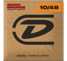 Dunlop DAB1048 струны для акустической гитары из бронзы 10-48