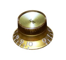 Hosco KG-130T Ручка потенциометра, Tone, золото, метрическая