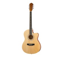 Naranda HS-3911-N Акустическая гитара, с вырезом, цвет натуральный