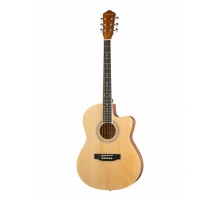 Naranda HS-3911-N Акустическая гитара, с вырезом, цвет натуральный