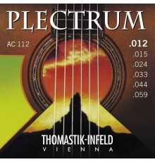 Thomastik AC112 Plectrum Комплект струн для акустической гитары, сталь/бронза, 012-059