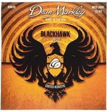 Dean Markley DM8020 Blackhawk 80/20 Комплект струн для акустической гитары, с покрытием, 12-53