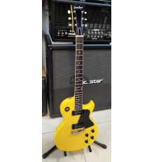 Grass Roots G-LS-57 Les Paul Jr электрогитара, цвет TV Yellow Корея 2008 USED