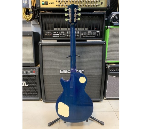 Grass Roots G-LP-50S STB электрогитара Les Paul, цвет See Thru Blue, Корея, выставочный образец