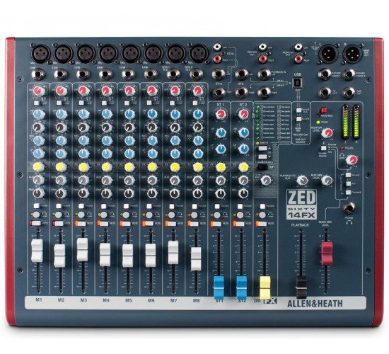Allen & Heath ZED60-14FX микшерный пульт