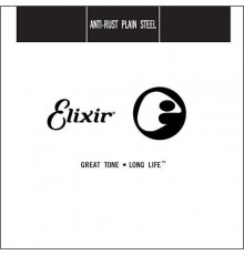 Elixir 13016 Anti-Rust Отдельная струна для гитары, сталь, .016