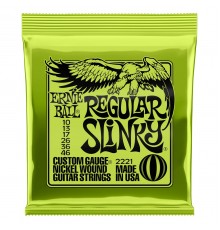 Ernie Ball 2221 струны для эл.гитары Nickel Wound Regular Slinky (10-13-17-26-36-46)