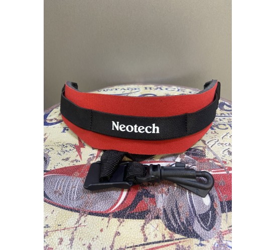 Neotech 752641 ремень для саксофона красный/чёрный, выставочный образец