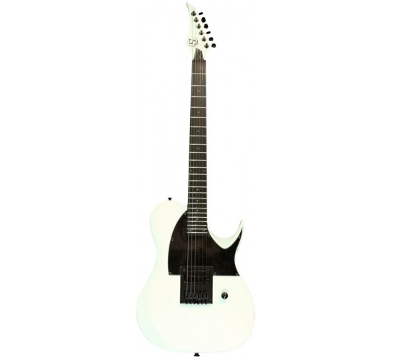 S by Solar TB4.61W электрогитара, форма Telecaster, цвет белый