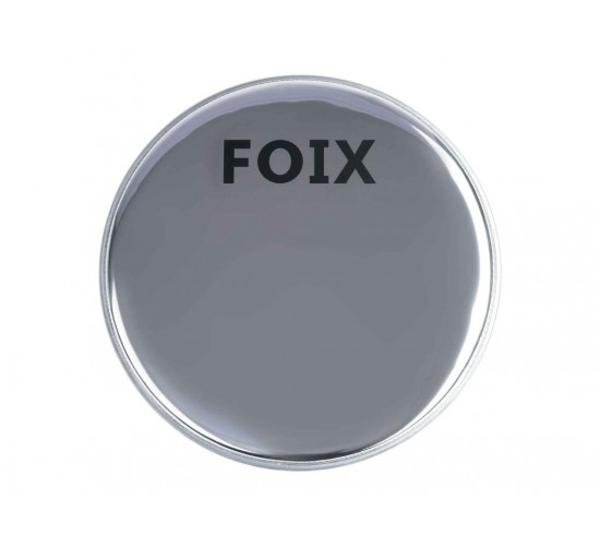 Foix FDH-188SR-16 Пластик для малого и том барабана 16", серебристый