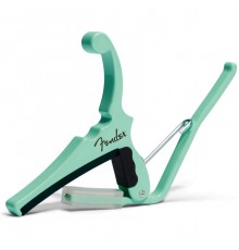 Kyser KGEFSGA каподастр для электрогитары, Fender Surf Green, зеленый