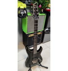 Schecter Hellraiser C-1 FR Diamond Series электрогитара, цвет черный, Корея USED