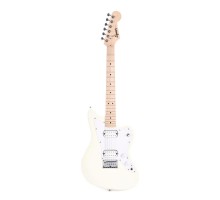 Fender Squier Mini Jazzmaster HH Olympic White электрогитара, выставочный образец