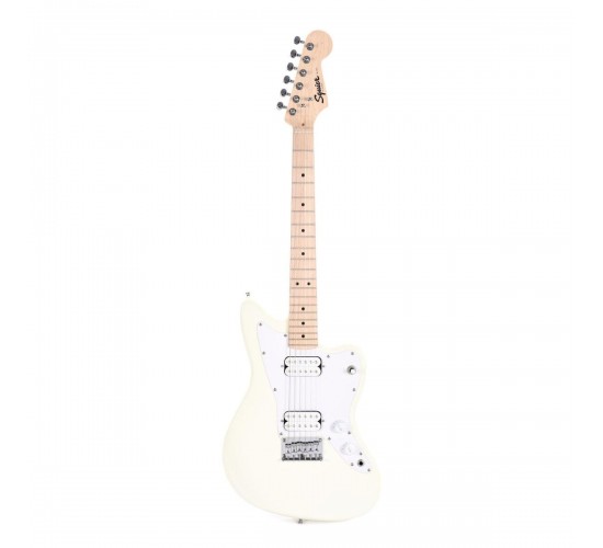 Fender Squier Mini Jazzmaster HH Olympic White электрогитара, выставочный образец