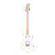 Fender Squier Mini Jazzmaster HH Olympic White электрогитара, выставочный образец