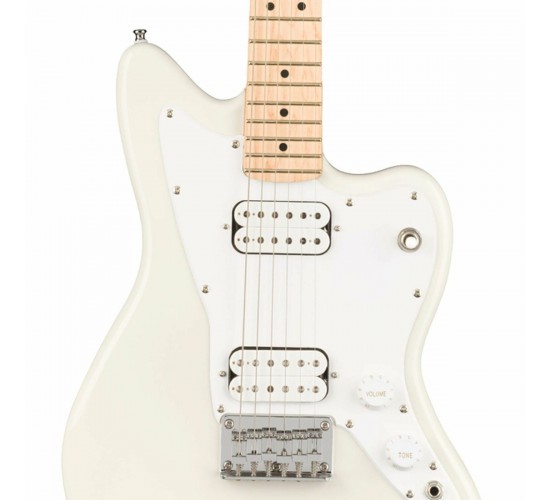 Fender Squier Mini Jazzmaster HH Olympic White электрогитара, выставочный образец