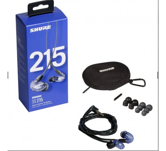 Shure SE215SPE-PL-A Special Edition Purple Шумоизолирующие наушники с динамическим микродрайвером