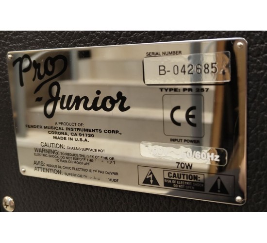 Fender Pro Junior гитарный комбоусилитель США USED