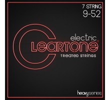 Cleartone 9409-7 Heavy Series Комплект струн для 7-струнной электрогитары, никелированные, 9-52