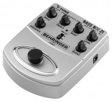 Behringer BDI21 педаль моделирования басовых усилит. / предусилитель для прямой записи / DI-бокс