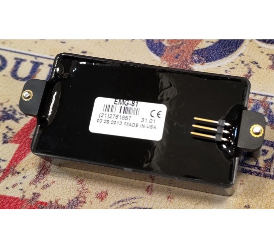 EMG 81BK звукосниматель, чёрный USED