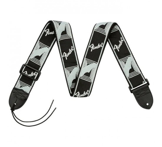 Fender 2` Monogrammed Black/Light Grey/Dark Grey ремень для гитары