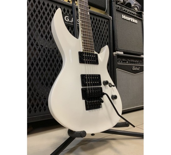 Grass Roots by ESP Horizon G-HR3-68 электрогитара, цвет белый, Корея USED