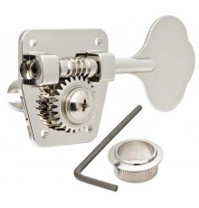 Gotoh GB-2, vintage колки для бас-гитары, 4 в линию, никель