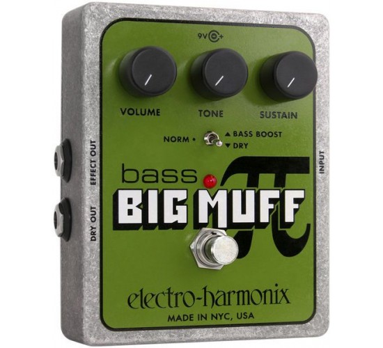 Electro-Harmonix bass BIG MUFF Pi басовая педаль - дисторшн, фузз