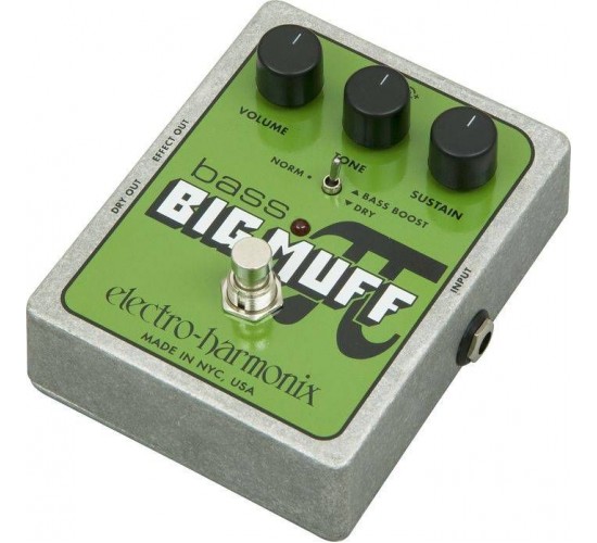 Electro-Harmonix bass BIG MUFF Pi басовая педаль - дисторшн, фузз