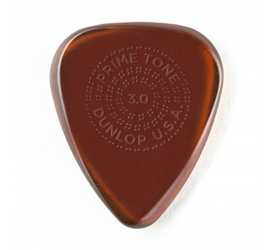 Dunlop Primetone Медиатор, толщина 3.0мм, с насечкой, стандартный