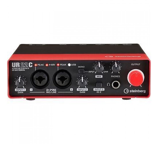 Steinberg UR22C Red Аудиоинтерфейс