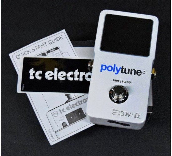 TC Electronic PolyTune 3 гитарная педаль тюнер