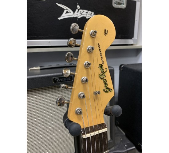 Grass Roots G-SE-50R электрогитара, цвет голубой металлик Корея USED