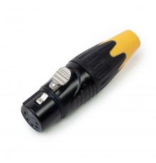 MRC RXCA-5F-B YK Кабельный разъем XLR, 5-и контактный <гнездо/мама>
