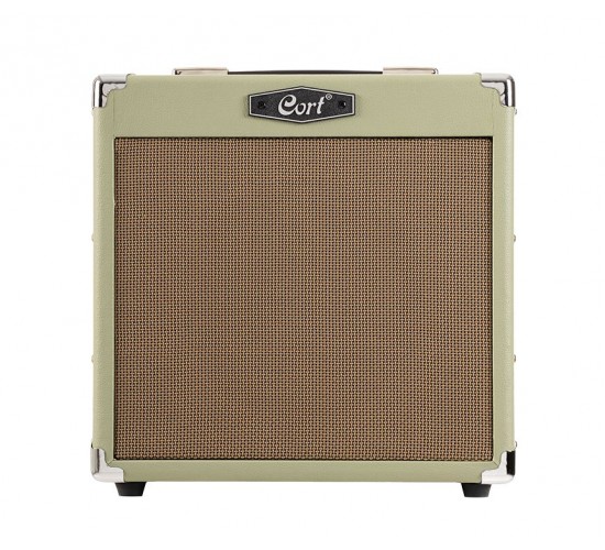 Cort CM15R PG Гитарный комбоусилитель, зеленый, 15Вт