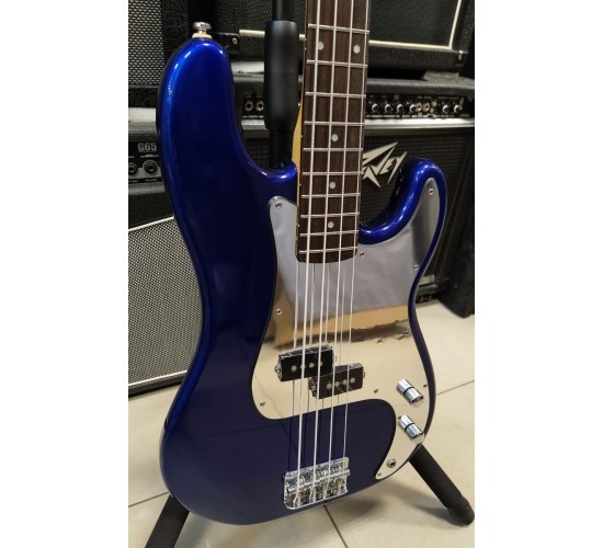 Grass Roots G-PB Precision Bass бас-гитара, Корея, цвет синий USED