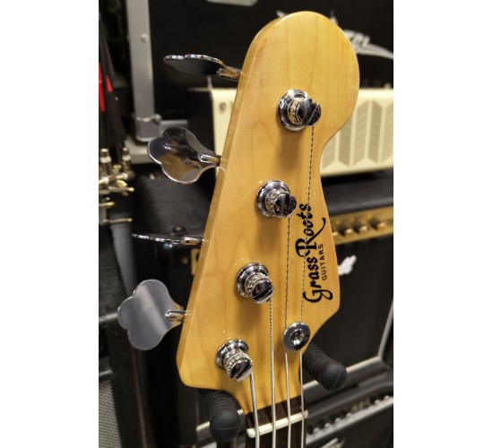 Grass Roots G-PB Precision Bass бас-гитара, Корея, цвет синий USED