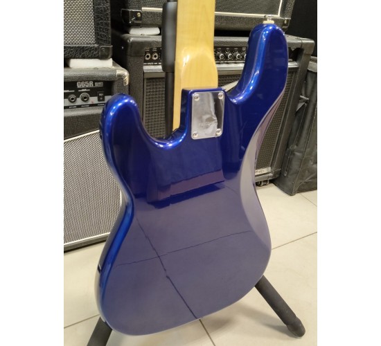 Grass Roots G-PB Precision Bass бас-гитара, Корея, цвет синий USED