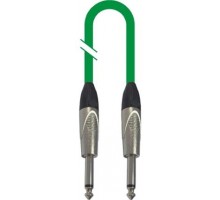 Force FGC-09/3 GR Шнур гитарный Jack1/4"(M)-Jack1/4(M), цвет: зелёный