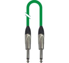 Force FGC-09/3 GR Шнур гитарный Jack1/4"(M)-Jack1/4(M), цвет: зелёный