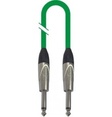 Force FGC-09/3 GR Шнур гитарный Jack1/4"(M)-Jack1/4(M), цвет: зелёный