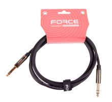 Force FLC-02/2 аудио шнур JACK1/4« stereo-JACK1/4» stereo (2,0м)