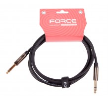 Force FLC-02/2 аудио шнур JACK1/4« stereo-JACK1/4» stereo (2,0м)