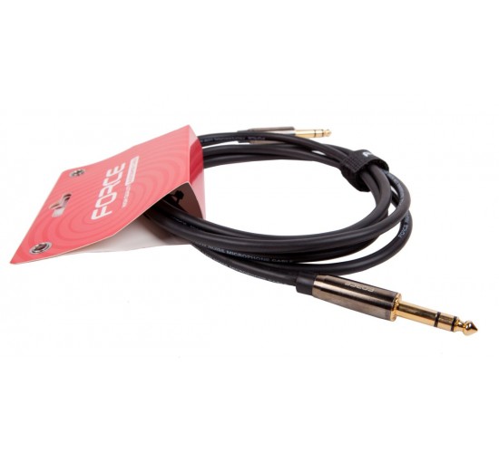 Force FLC-02/2 аудио шнур JACK1/4« stereo-JACK1/4» stereo (2,0м)