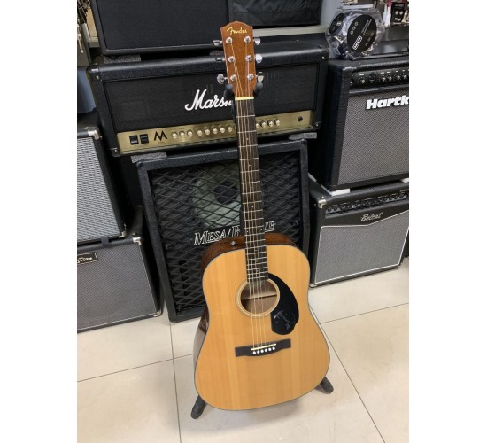 Fender CD-60S Dread/NAT акустическая гитара, выставочный образец